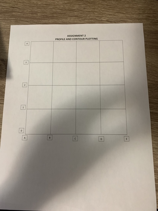 Solved ASSIGNMENT 2 PROFILE AND CONTOUR PLOTTING 1. Reduce | Chegg.com