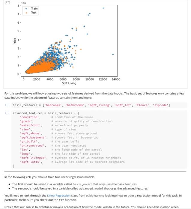 Training Linear Regression Models 04) Training a | Chegg.com