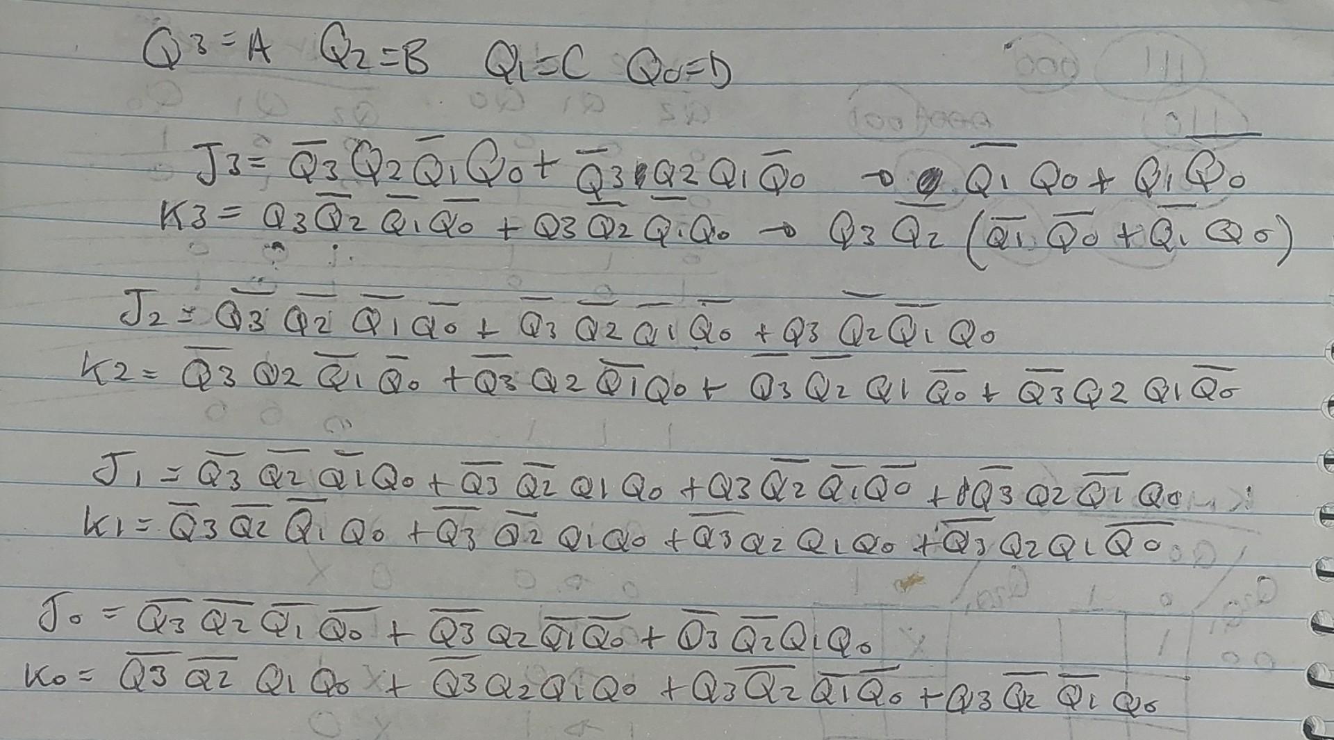 Solved bog Q² = A Q₂ =B Q₁ =C QUED TOO AGGA J 3 = Q3 Q₂ Q₁ | Chegg.com