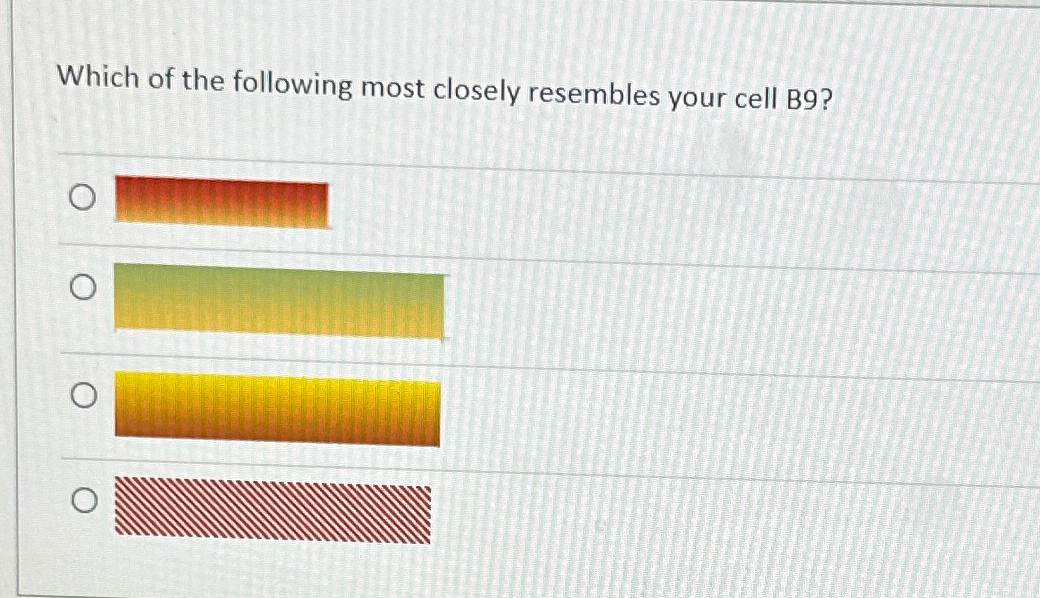 Solved Which Of The Following Most Closely Resembles Your | Chegg.com