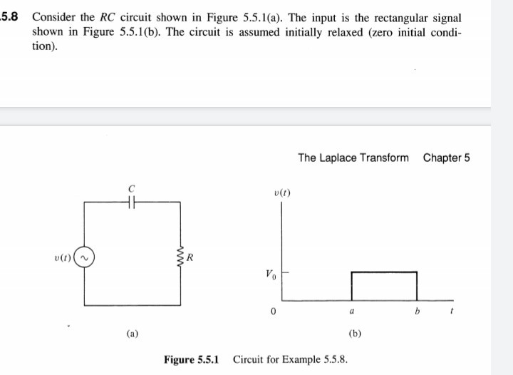 Solved -5.8 Consider The RC Circuit Shown In Figure | Chegg.com