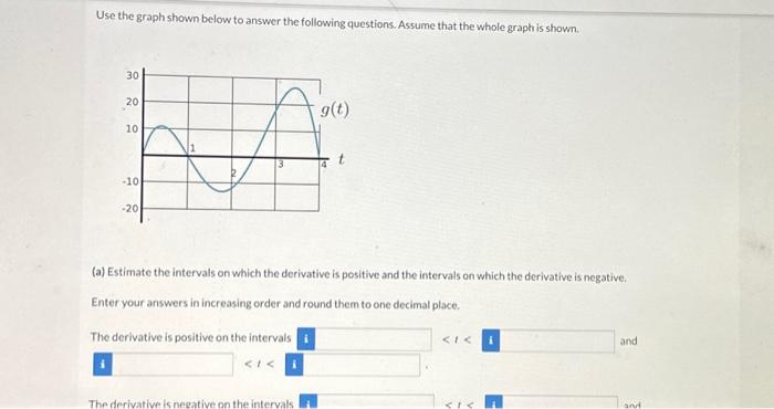 Solved Use the graph shown below to answer the following | Chegg.com