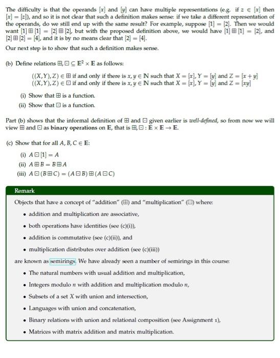 Solved Let B={0,1} And Consider The Function F:N→B Given By | Chegg.com