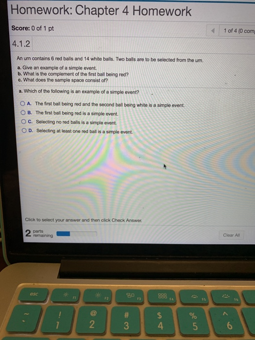 Solved Homework: Chapter 4 Homework Score: 0 of 1 pt 1 of 4 | Chegg.com