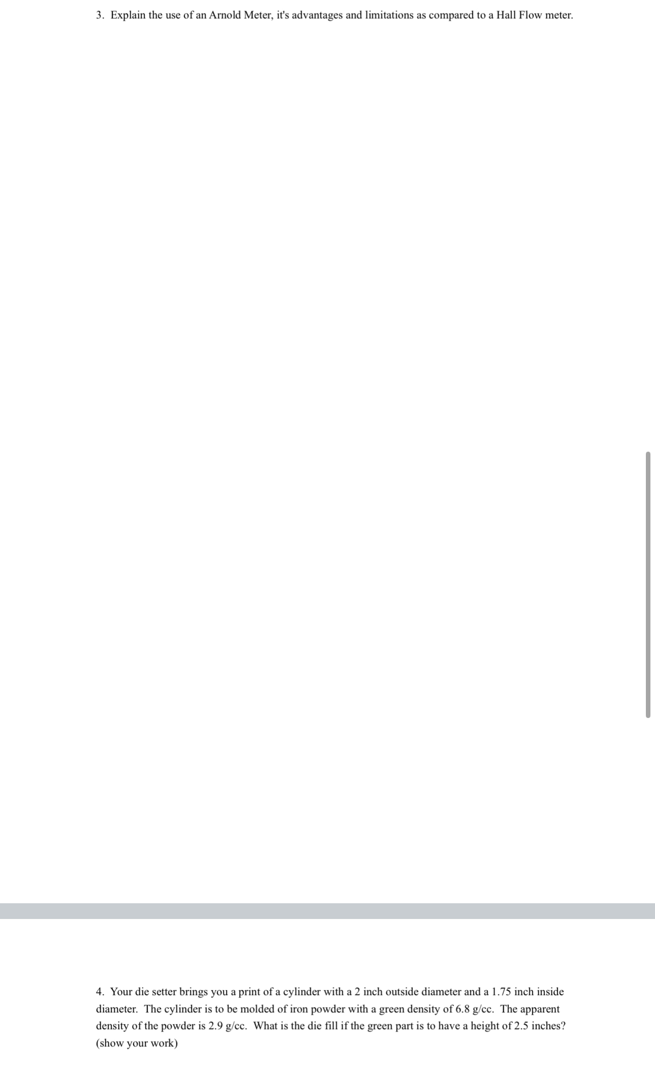 Solved Please answer question 3 ﻿and 4 ﻿and show all | Chegg.com