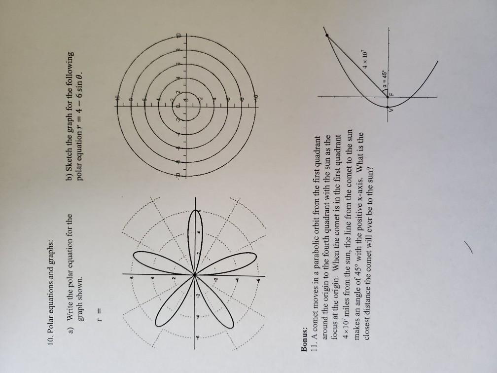 Graphing Polar Equations Worksheet Answers Tessshebaylo