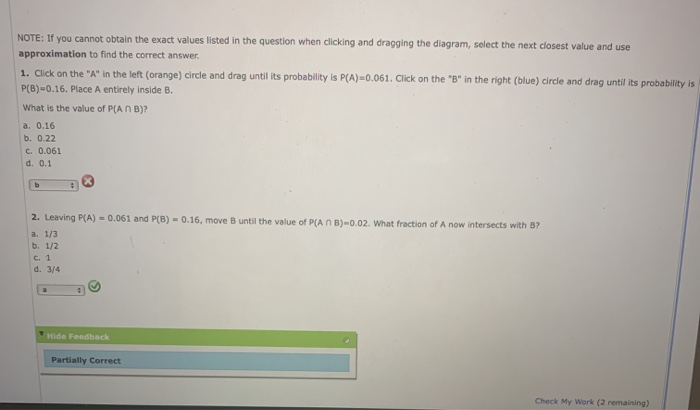 Solved I Added A And B It Gave Me 0.221 Which Is Answer B | Chegg.com