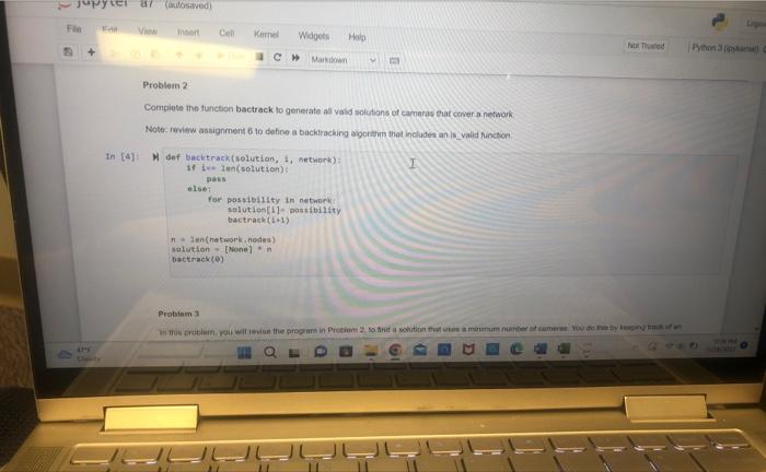Solved Problem 1 A network of stations and roads, which | Chegg.com
