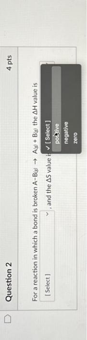 Solved Question 1 4 pts If a redox reaction is both | Chegg.com
