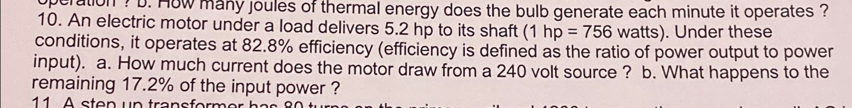 Solved An electrin many joules of thermal energy does the | Chegg.com