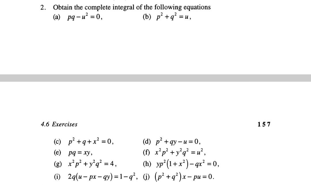 Solved I want the solution by using charpit method to solve | Chegg.com