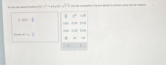 Solved Suppose H X 2−2x 4 Find Two Functions F And G Such