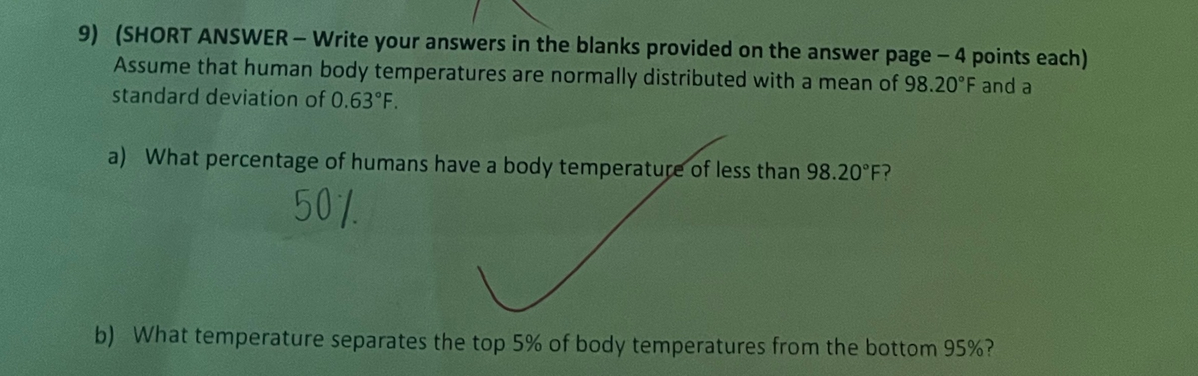 Solved (SHORT ANSWER - ﻿Write your answers in the blanks | Chegg.com