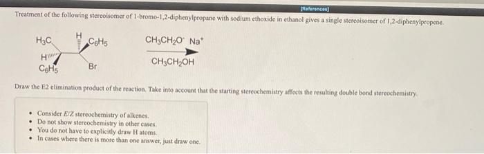 Solved Reference Treatment Of The Following Stereoisomer Of Chegg Com