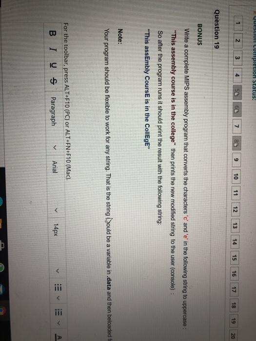 Solved Questiu Completion Status: 1 2 3 4 7 86 9 10 11 12 13 | Chegg.com