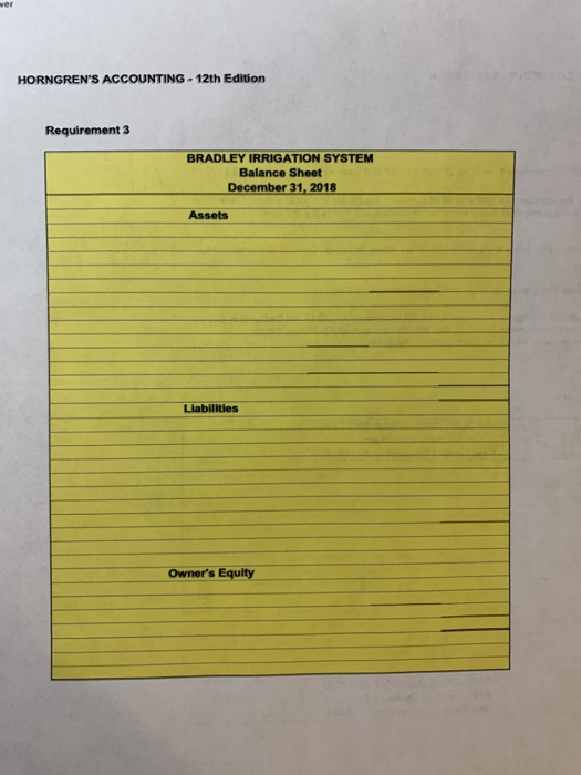 Solved HORNGREN'S ACCOUNTING - 12th Edition P4-36B | Chegg.com