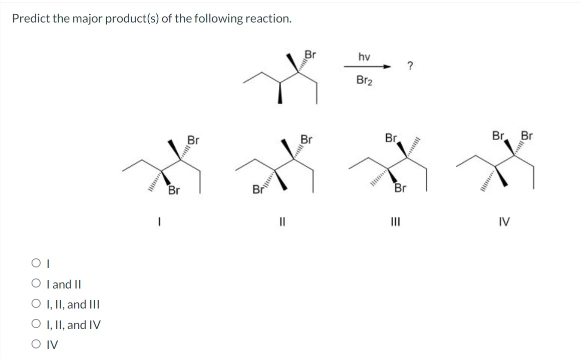 Solved Predict The Major Product S ﻿of The Following