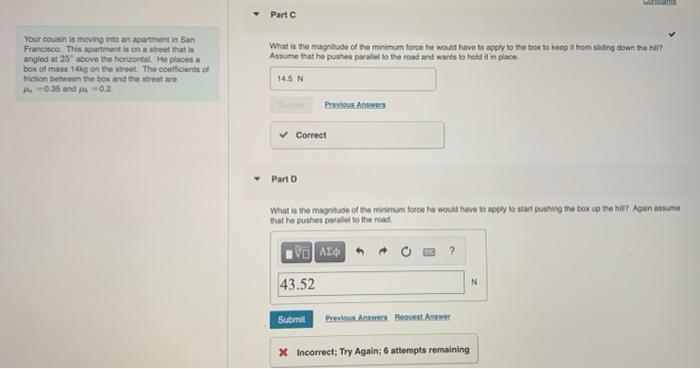 Solved I Have Answered Parts A,B, And C And Included Them To | Chegg.com