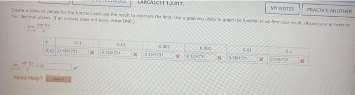 Solved Create a table of values for the function and use the | Chegg.com