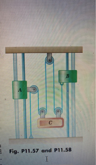 Solved Collar A Starts From Rest At T And Moves Chegg Com