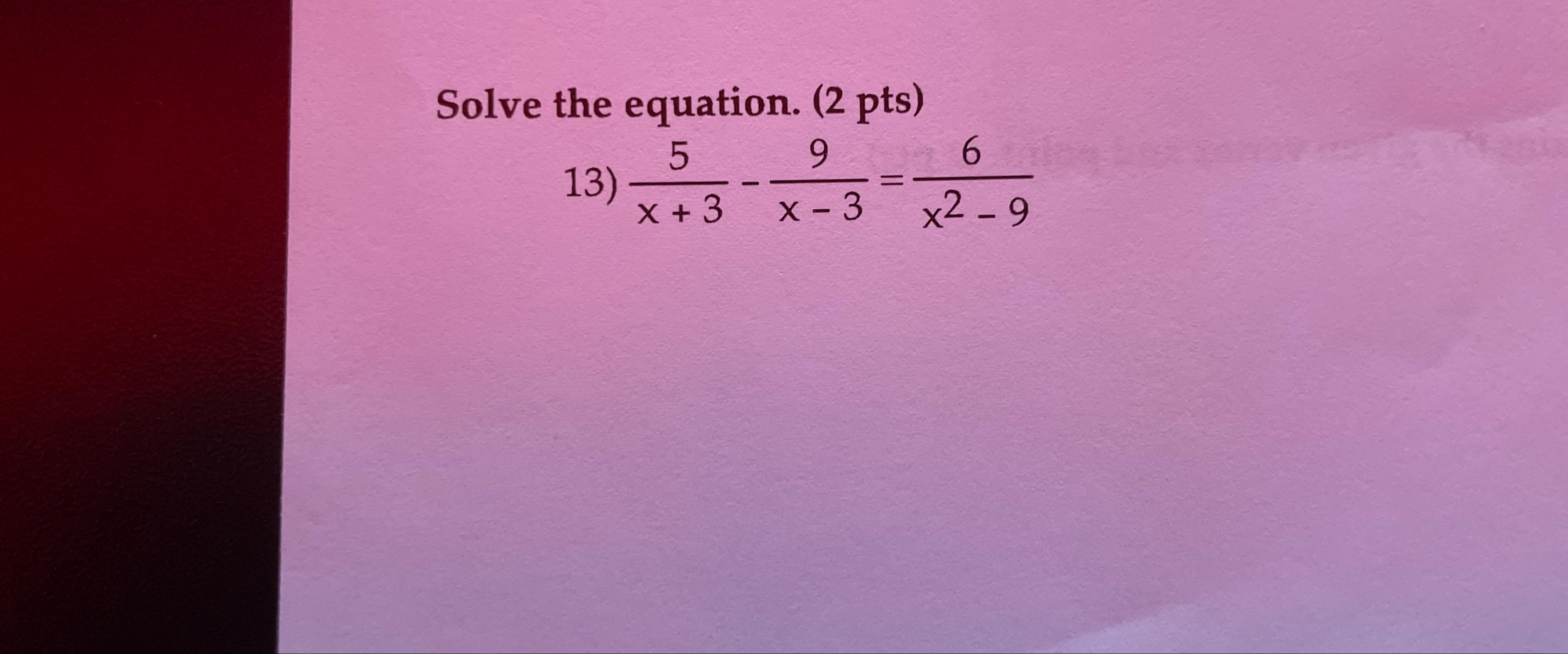 solved-solve-the-equation-2-pts-5x-3-9x-3-6x2-9-chegg