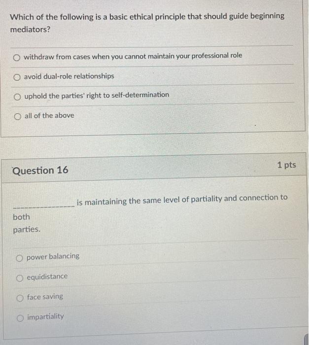 Solved Which of the following is a basic ethical principle | Chegg.com