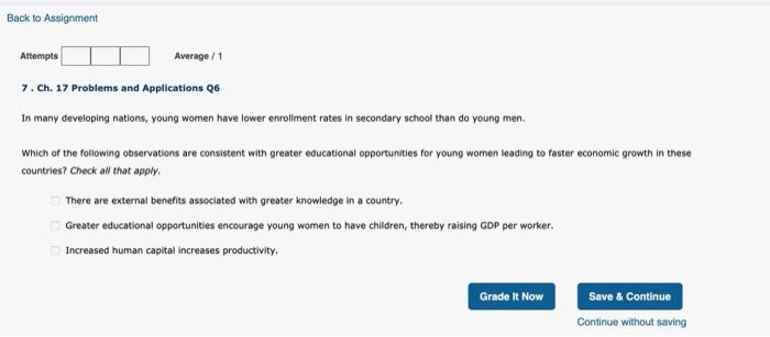 Solved 7. Ch. 17 Problems and Applications Q6 In many | Chegg.com