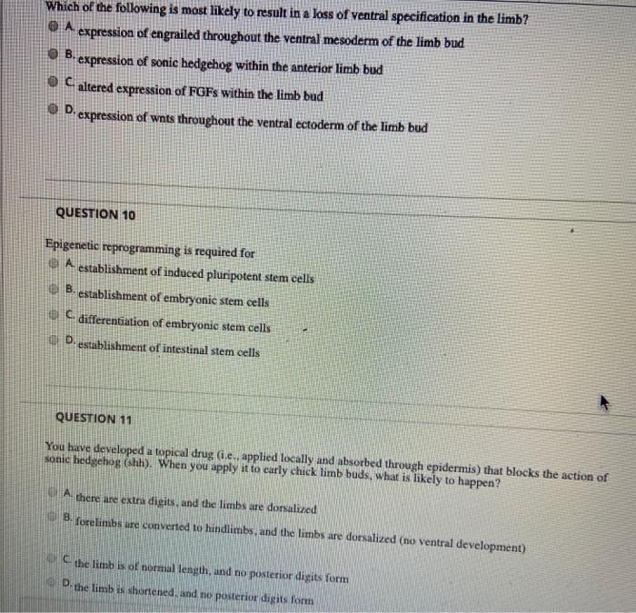 Solved Which of the following is most likely to result in a | Chegg.com