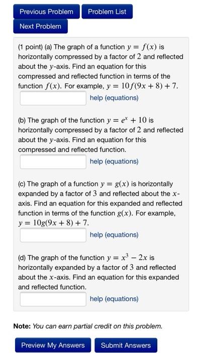 Solved Homework6: Problem 3 Problem List Previous Problem | Chegg.com
