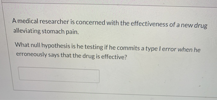 Solved Amedical researcher is concerned with the | Chegg.com