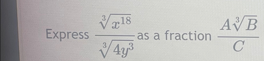 express the following numbers in the form x iy root 3