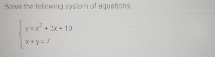 Solved Solve The Following System Of Chegg Solved Solve The Following System Of Chegg