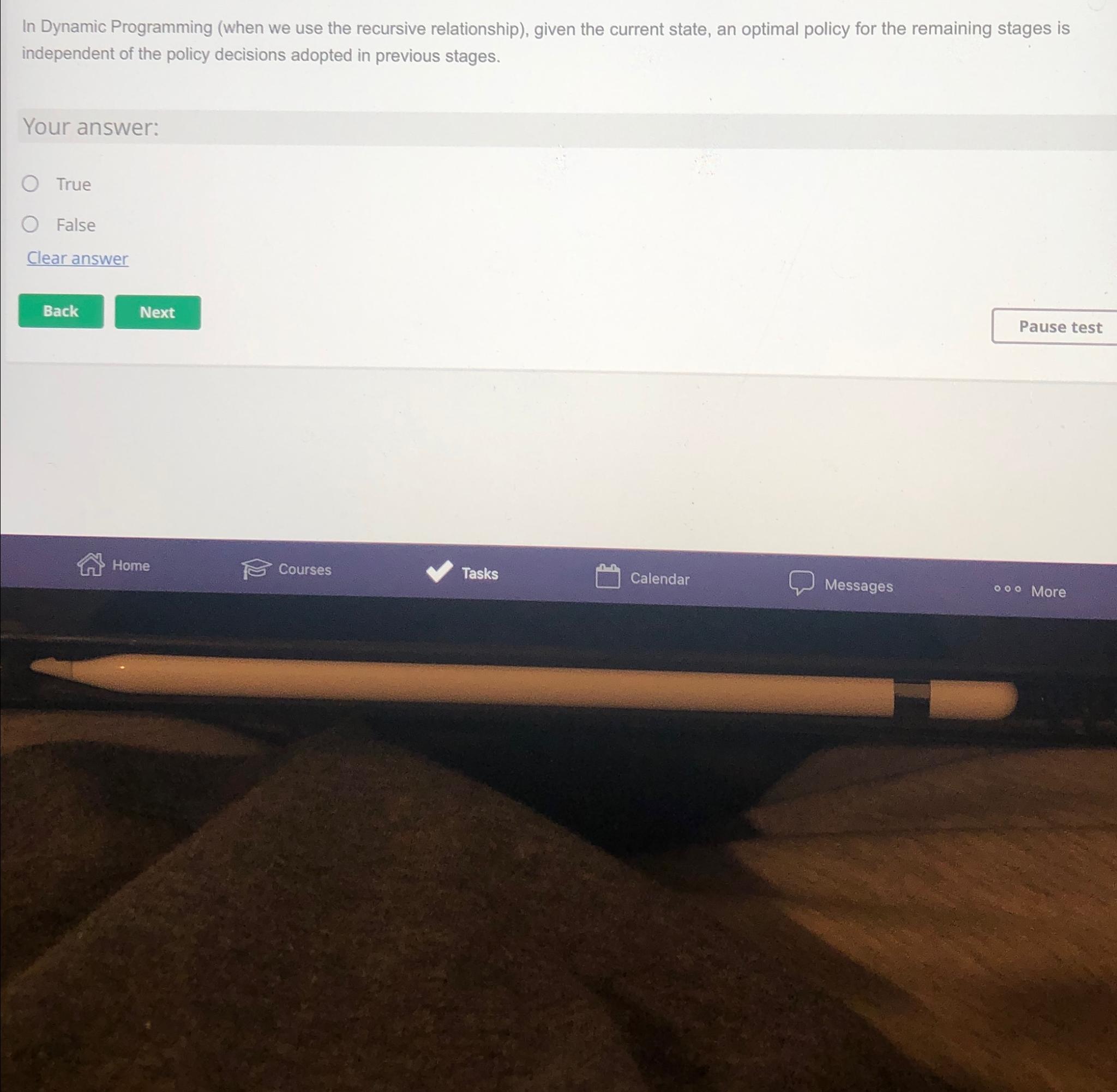 Solved In Dynamic Programming (when we use the recursive | Chegg.com image.