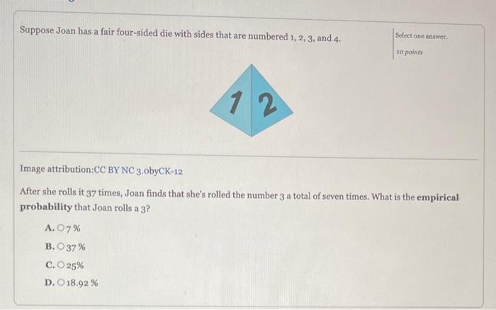 Solved Select one answer Suppose that P(A) = 0,98. Which of | Chegg.com