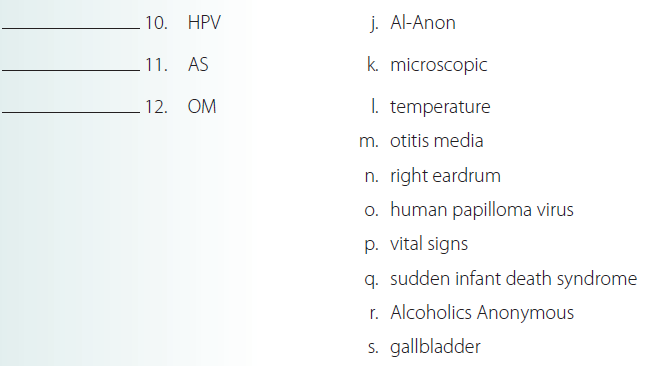 Chapter 5 Solutions | Medical Terminology 10th Edition | Chegg.com