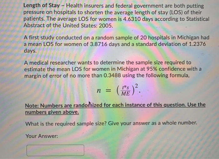 solved-length-of-stay-health-insurers-and-federal-chegg