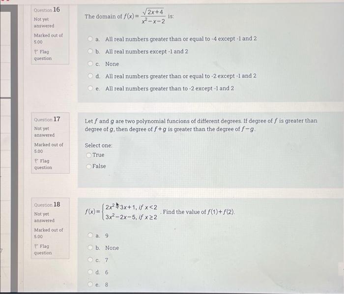 Solved helloo, i need help in these calculus questions asap | Chegg.com