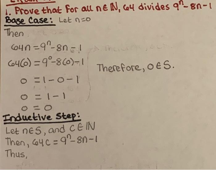 Solved Mathematical Structures.I have to prove this problem | Chegg.com