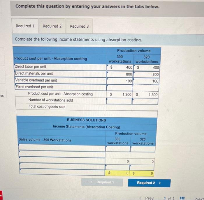 Solved complete the following statements using
