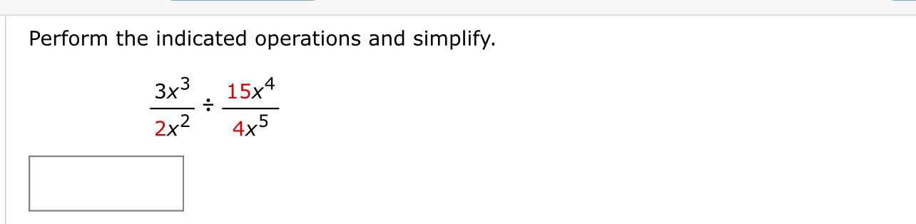 Solved Perform the indicated operations and | Chegg.com