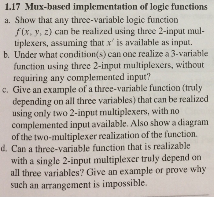 Solved 1.14 Sum Of Products And Product Of Sums Express Each | Chegg.com