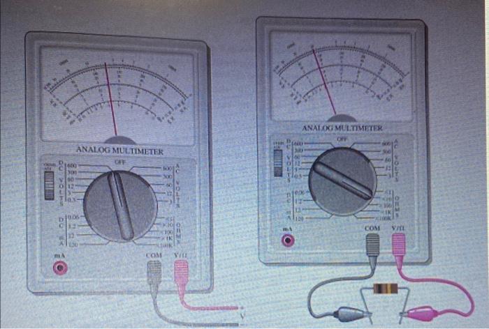 Solved Indicate how you would connect the multimeter in | Chegg.com