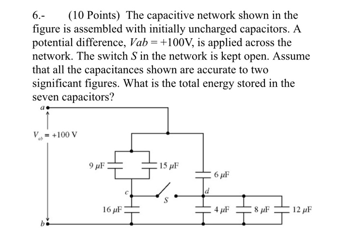 Solved 5. (10 Points) In The Figure Below, The Network Shown | Chegg.com