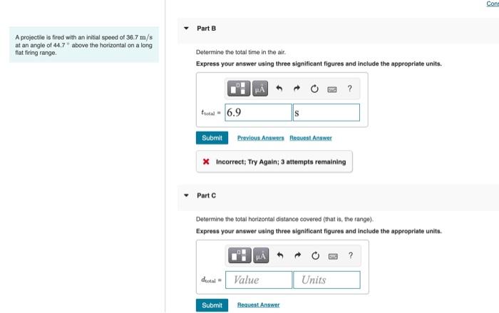 Solved ANSWER ALL B, C, And D THE ANSWER FOR B IS NOT 6.9s | Chegg.com