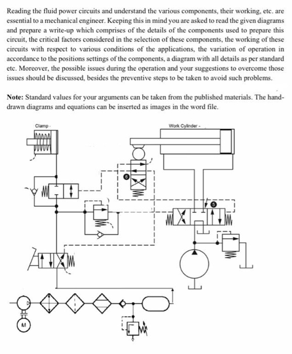 Reading the fluid power circuits and understand the