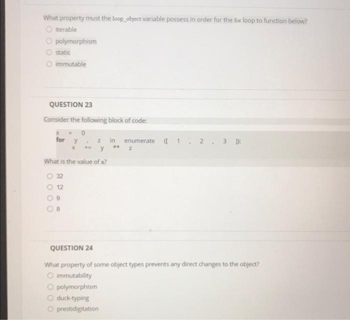 Solved PYTHON LANGUAGE!Please answer all these 3 questions | Chegg.com