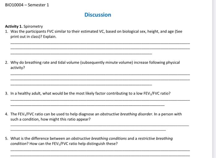 Solved BIO10004 Semester 1 Discussion Activity 1. Chegg