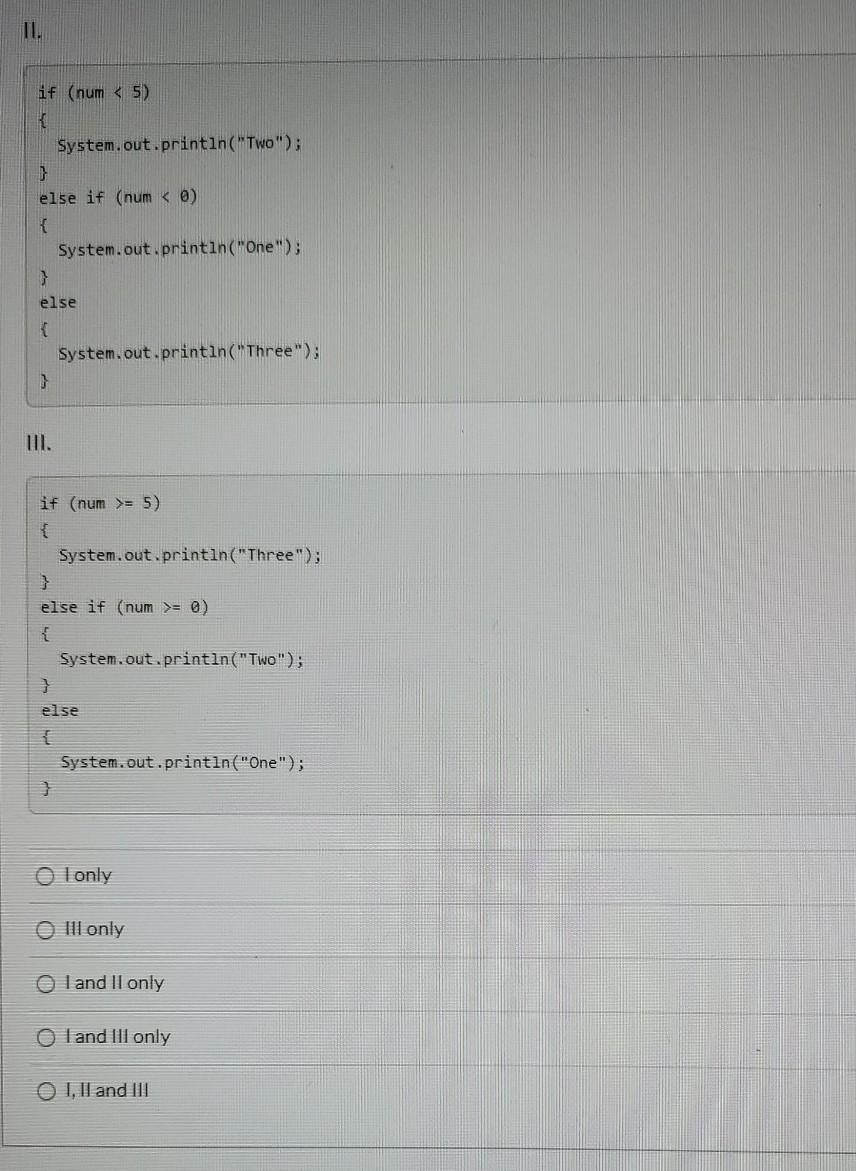 Solved Question 1 1 pts Consider the following code which | Chegg.com