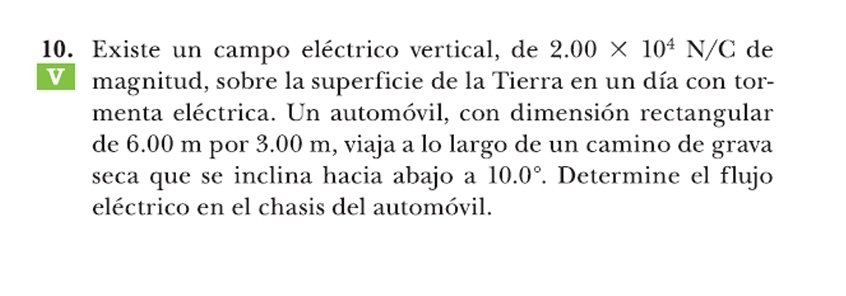 Existe Un Campo Electrico Vertical De 2.00 X 10