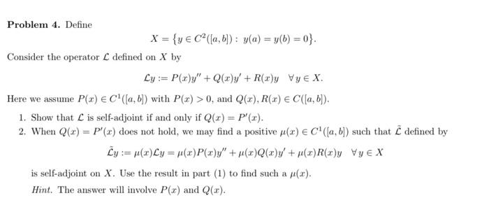 Solved Problem 4 Define X Y C A B Y A Y B 0 Chegg Com